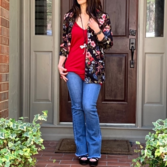 PARIS Floral jacket with pockets - Picture 6 of 8